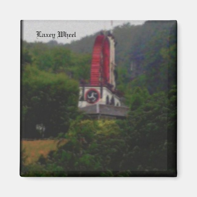 Aimant Laxey Wheel (Devant)