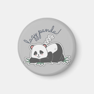 Aimant Lazy Panda