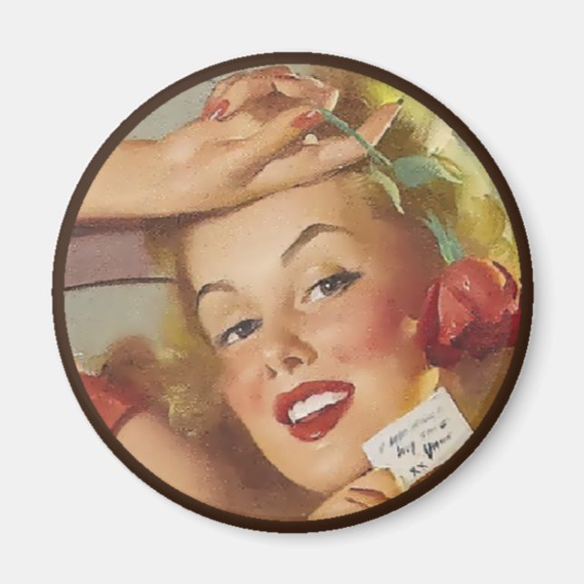 Aimant L'BItsch Kitsch : Portraits à broches (Devant)