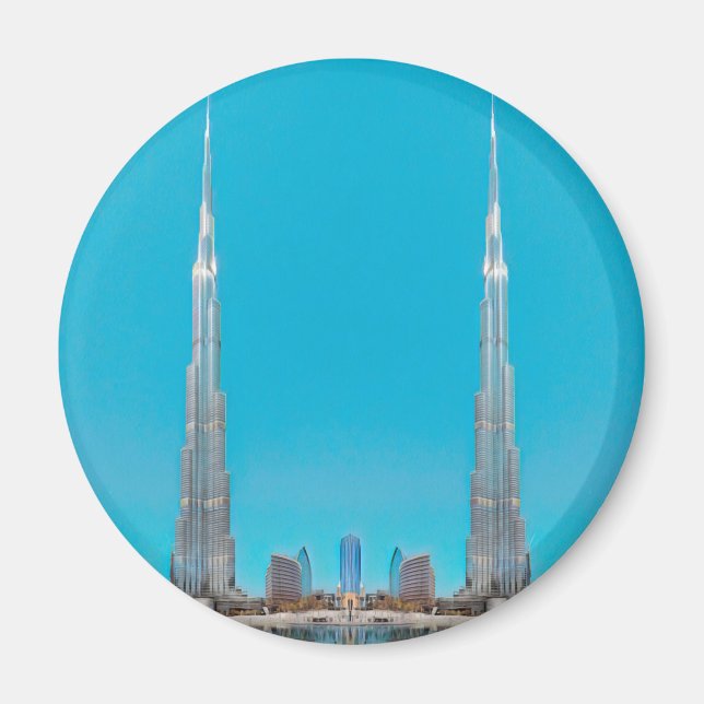 Aimant ldp BURJ KHALIFA - Dubaï - (Devant)