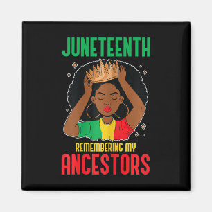 Aimant Le 11° anniversaire de l'Afro-Américaine en souven
