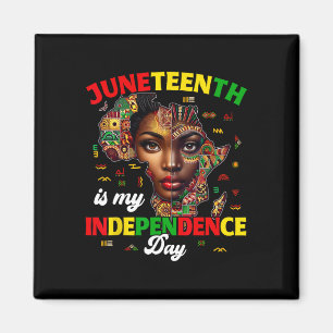 Aimant Le 11 juin est ma fête de l'indépendance Fierté Af