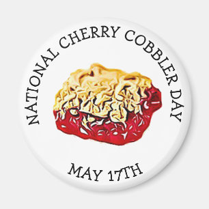 Aimant Le 17 mai est le bouton de la fête de la cordonniè