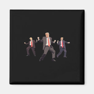Aimant Le 47ème Président Donald Trump Dance va s'en reme