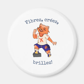 Aimant Le Badge de la Créativité Éclatante