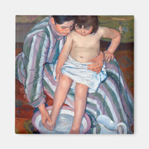 Aimant Le bain de l'enfant, Mary Cassatt