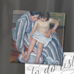 Aimant Le bain de l'enfant   Mary Cassatt