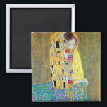 Aimant Le baiser de Gustav Klimt, Art nouveau Vintage<br><div class="desc">Le Kiss (Der Kuss) (1907/08) de Gustav Klimt est probablement son oeuvre la plus célèbre. Klimt a commencé à y travailler en 1907 et c'est le point culminant de sa "période d'or". The Kiss est un vintage symbole de l'ère victorienne Symbolisme de l'amour et de l'amour de l'art raffiné avec...</div>
