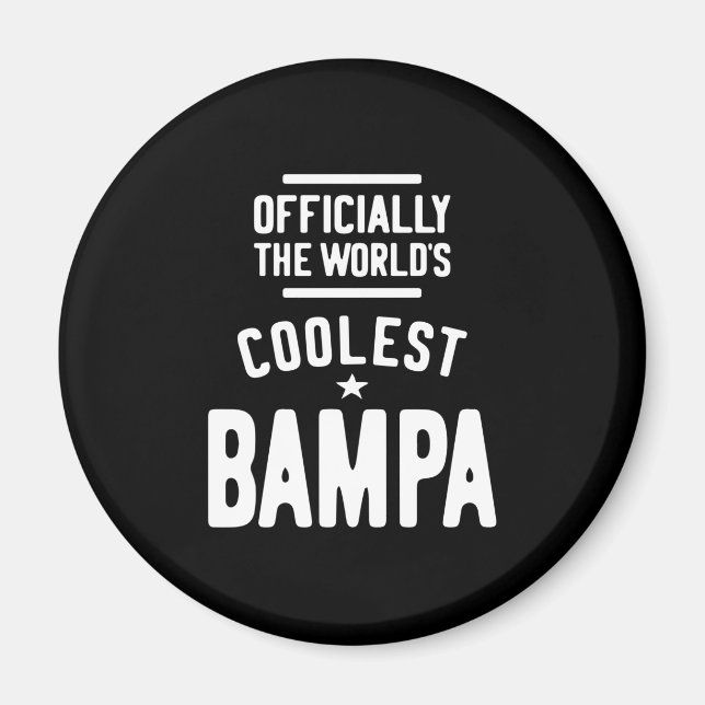 Aimant Le Bampa le plus froid au monde (Devant)