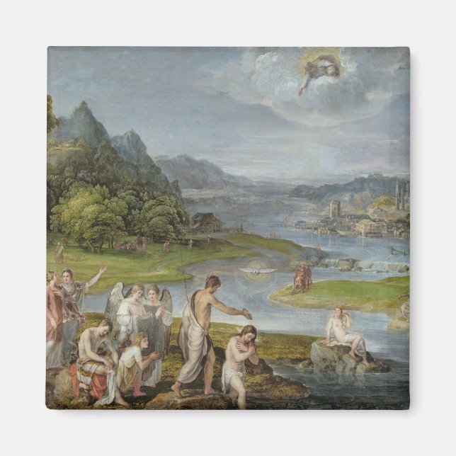Aimant Le baptême du Christ 2 (Devant)