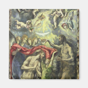 Aimant Le baptême du Christ, c.1597 (huile sur toile)