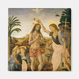 Aimant Le baptême du Christ par Jean-Baptist