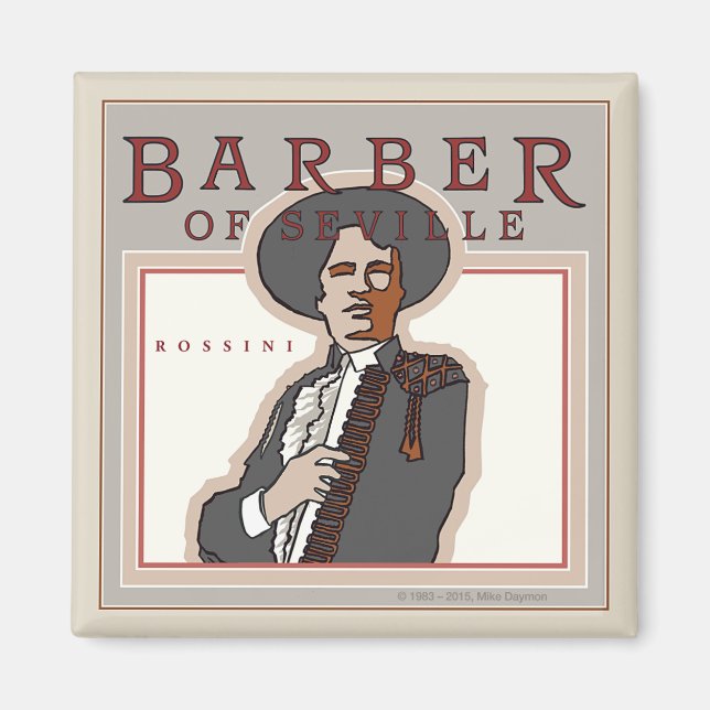 Aimant Le Barbier de Séville ! Opéra (Devant)