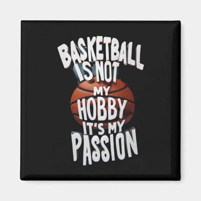Aimant Le Basket Est Mon Pion (Devant)