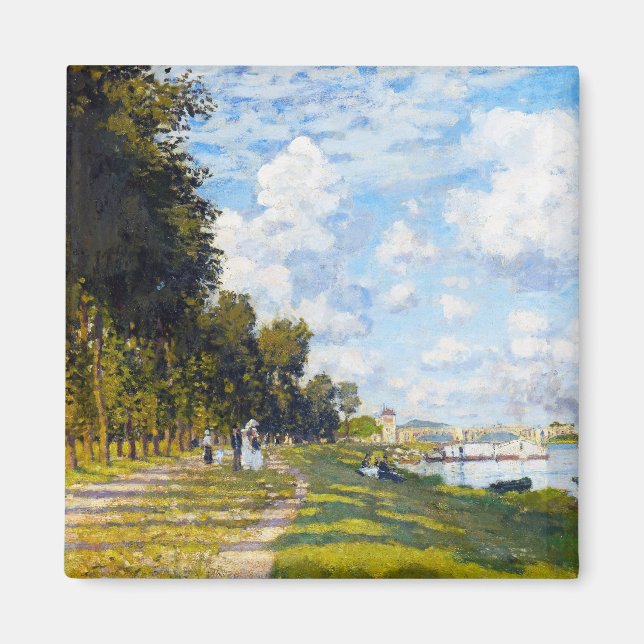 Aimant Le bassin d'Argenteuil Claude Monet (Devant)