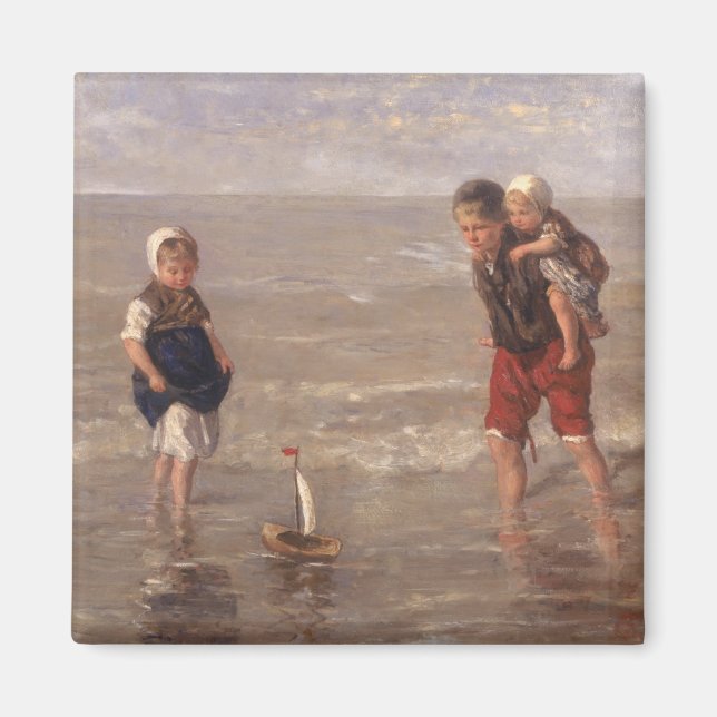 Aimant Le bateau à jouets (Devant)