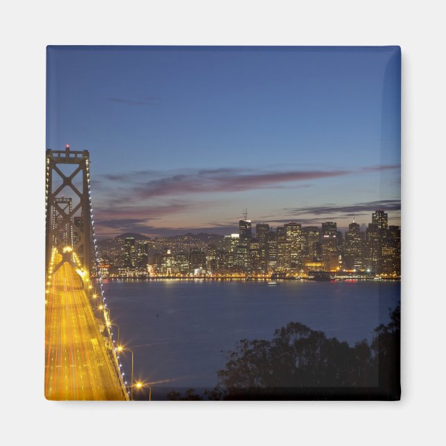 Aimant Le Bay Bridge depuis Treasure Island (Devant)