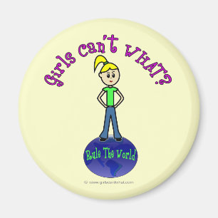 Aimant Le Blonde règne sur le monde