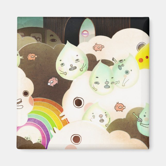 Aimant Le bon vieux temps britannique 2014 (Devant)