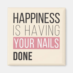 Aimant Le Bonheur, C'Est Que Vos Ongles Soient Faits