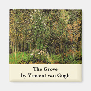Aimant Le bosquet par Vincent van Gogh