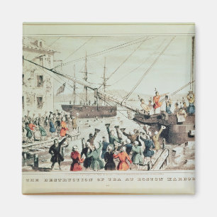 Aimant Le Boston Tea Party, 1846