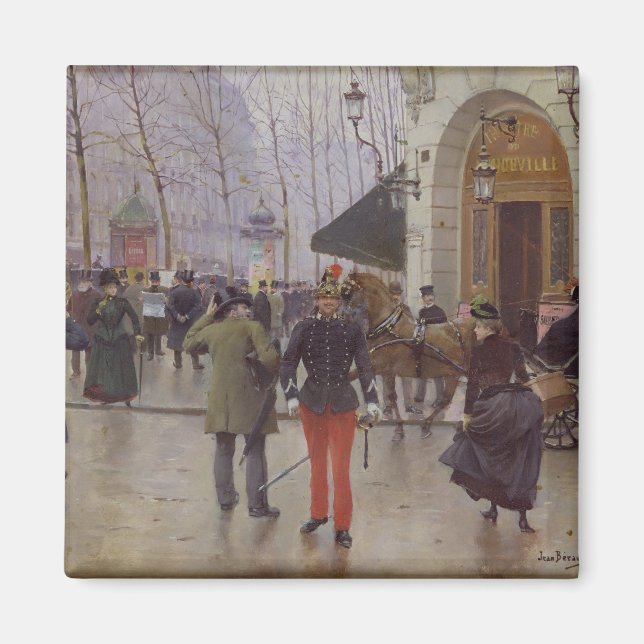 Aimant Le boulevard des Capucines (Devant)