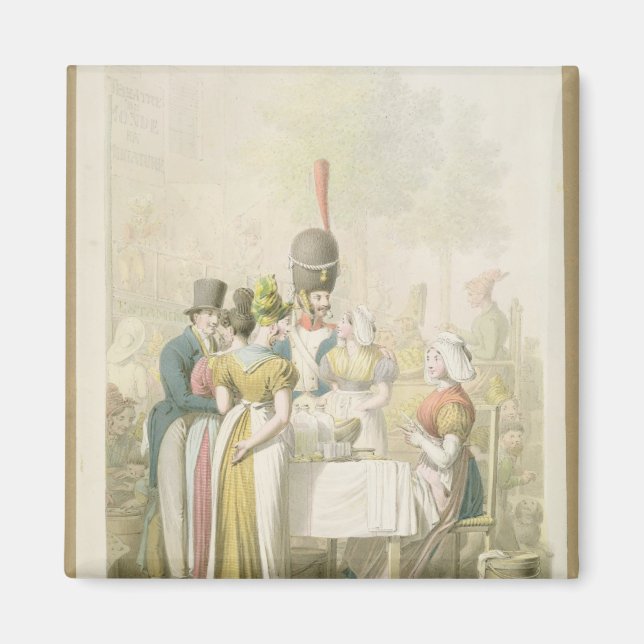 Aimant Le Boulevard du Temple, de Tableau de (Devant)