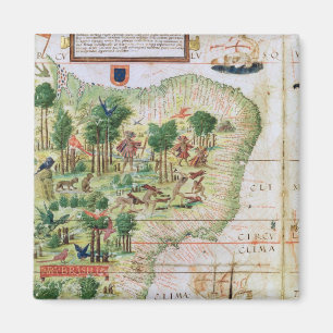 Aimant Le Brésil des 'atlas de Miller