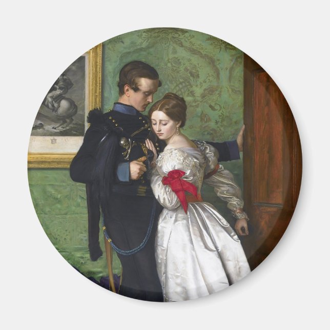 Aimant Le Brunswickois noir par John Everett Millais (Devant)