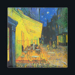 Aimant Le Café-Terrasse Vincent Van Gogh En Beaux-Arts De<br><div class="desc">Café Vincent Van Gogh Terrasse Au Magnet D'Art De Nuit</div>