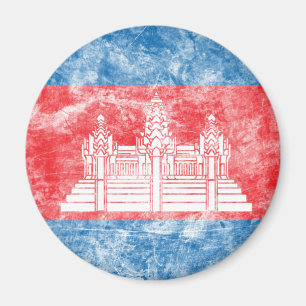 Aimant Le Cambodge vintage