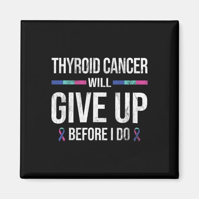 Aimant Le Cancer Abandonne Avant Que Je Ne Fasse Thyroïde (Devant)