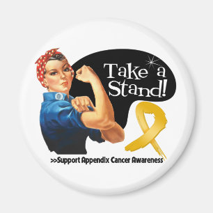 Aimant Le Cancer d'annexe prennent un support