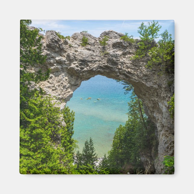 Aimant Le Canoë À Arch Rock (Devant)