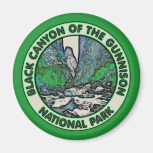 Aimant Le canyon noir du parc national Gunnison