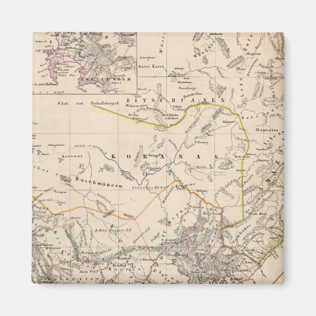 Aimant Le Cap, Afrique du Sud (Devant)