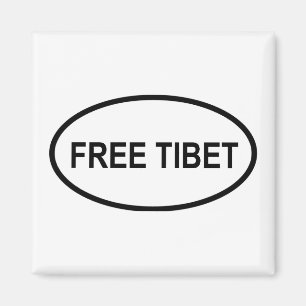 Aimant Le Carré du Tibet libre