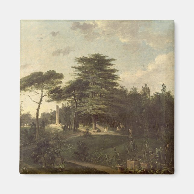 Aimant Le Cèdre du Liban dans le Jardin des Plantes (Devant)