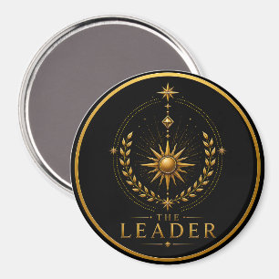 Aimant Le Cercle Magnétique Archétype du Leader Lion