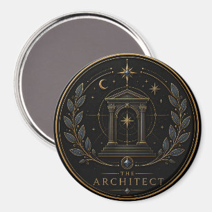 Aimant Le cercle magnétique de l'archétype du Capricorne