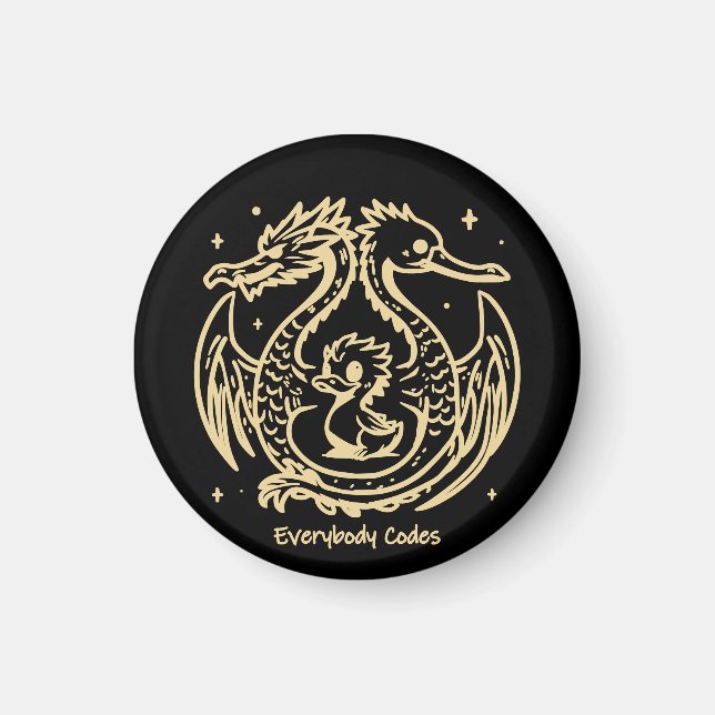 Aimant Le chant des canards et des dragons (Devant)