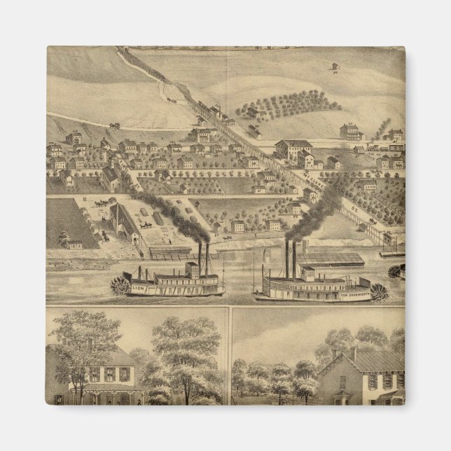 Aimant Le charbon de Davosburgh (Devant)