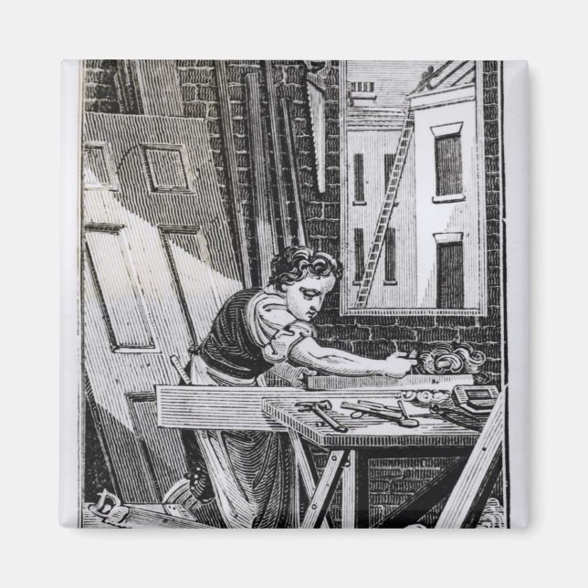 Aimant Le charpentier (Devant)