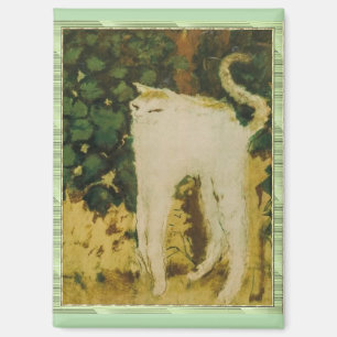Aimant Le Chat Blanc, Bonnard, 