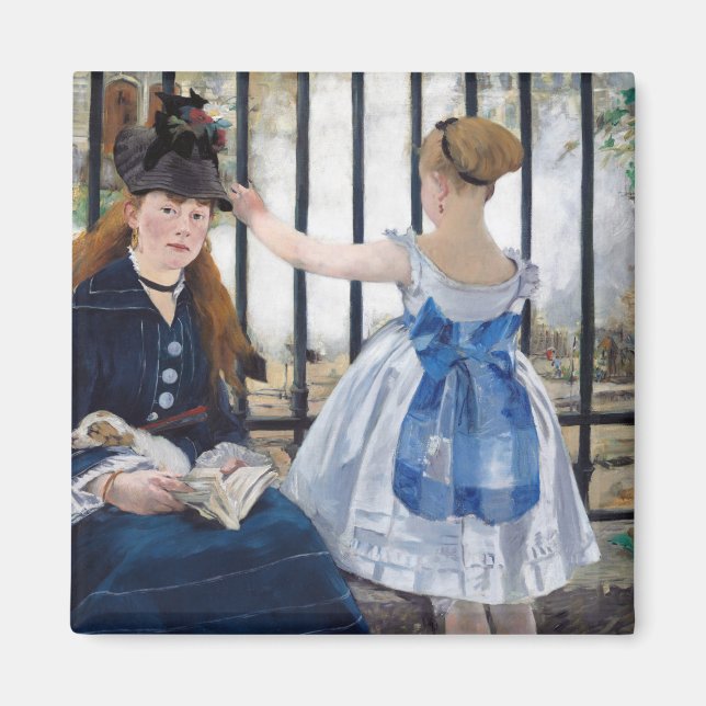 Aimant Le Chemin de fer, Edouard Manet (Devant)