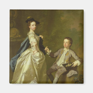 Aimant Le chéri. Rachel Hamilton et son frère