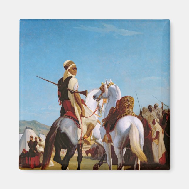 Aimant Le Cheval de Gaada, ou Le Cheval de la Soumission (Devant)