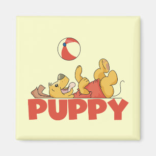 Aimant Le chiot joue des T-shirts et des cadeaux