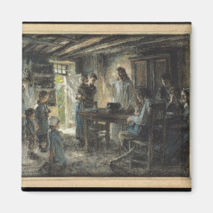 Aimant Le Christ avec le doux, 1903-04